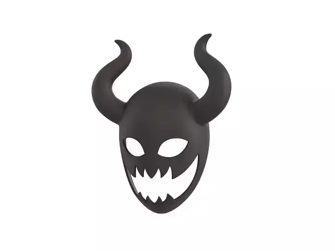 Prop084 Devil Mask