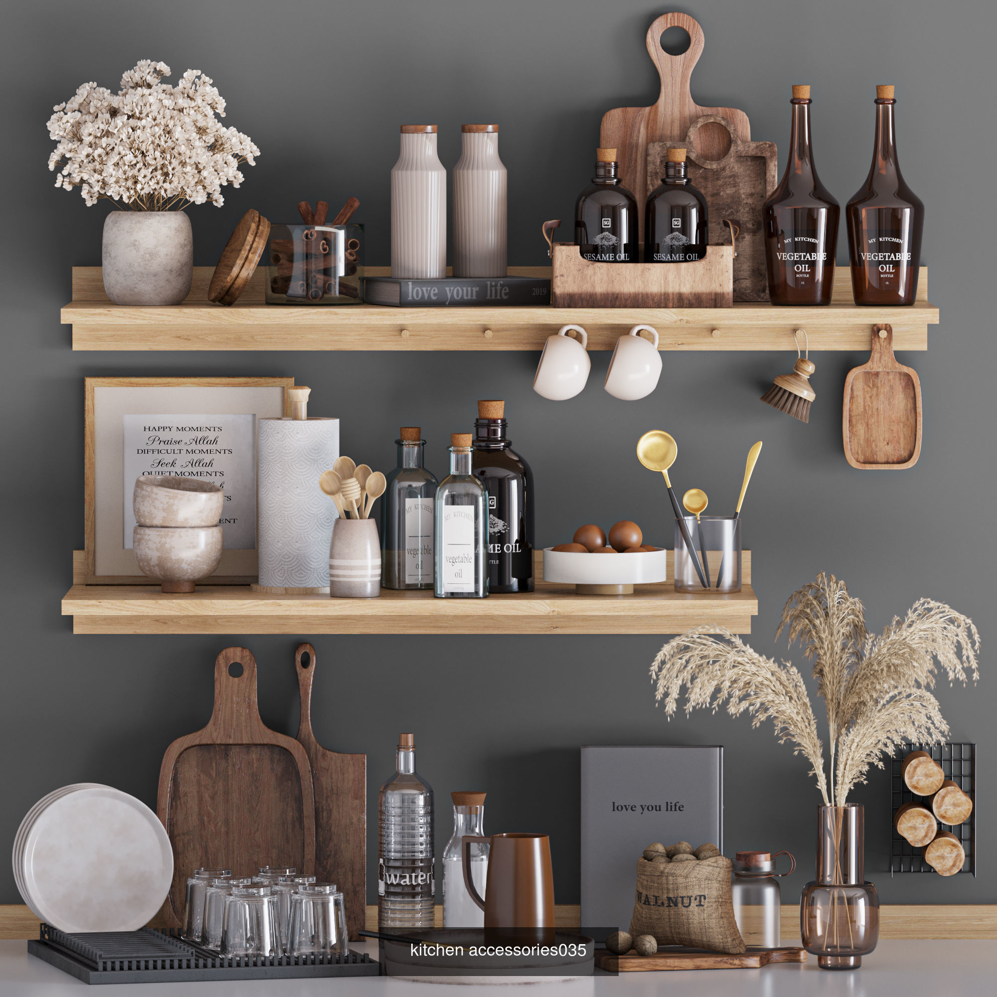 5 kitchen accessories vol7 3D Model Collection_5