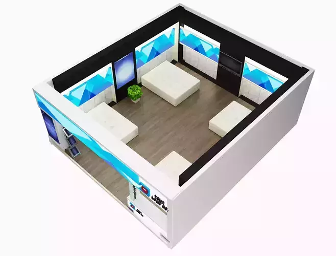 Booth Exhibition Stand a412d 