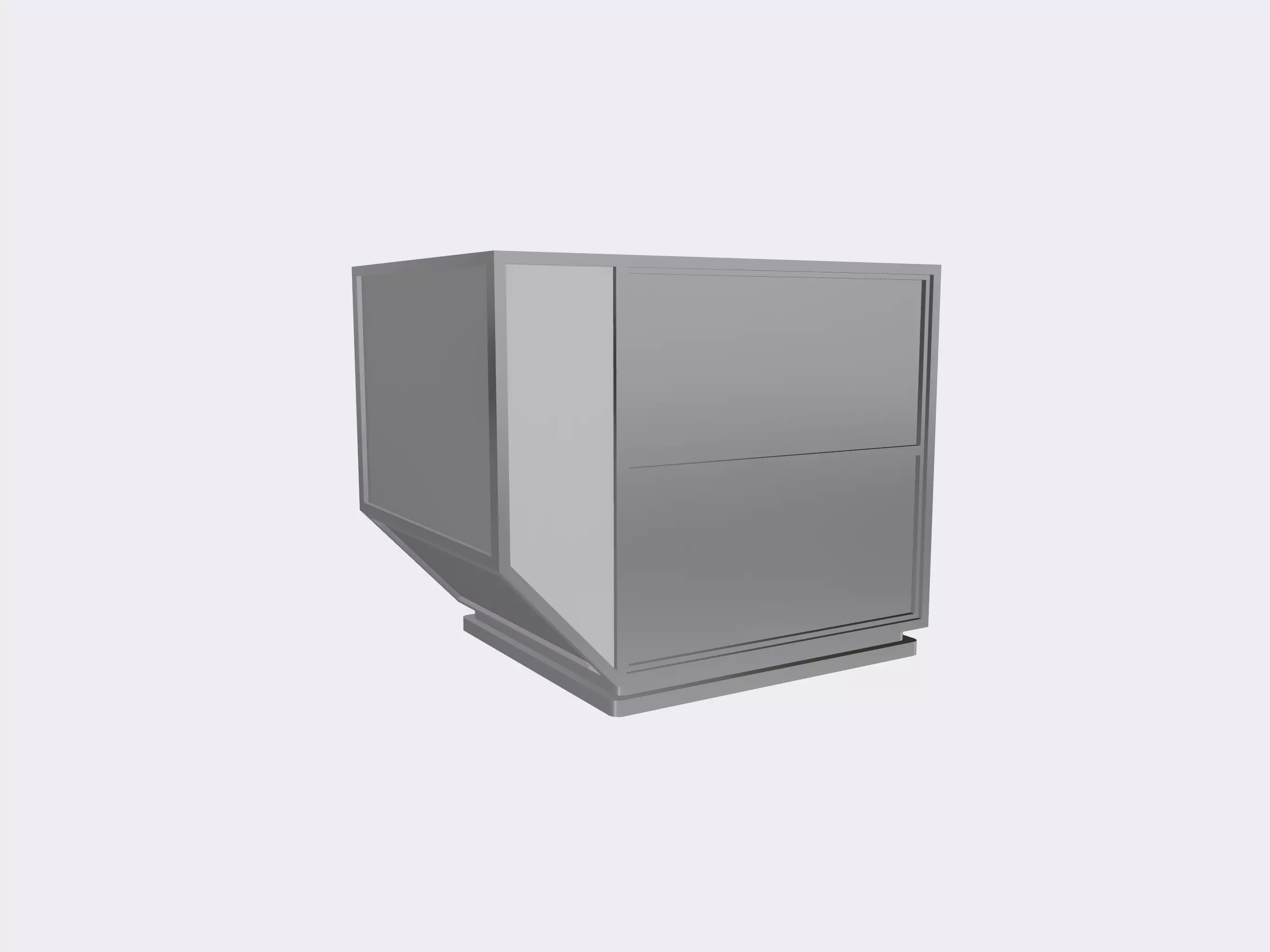 ULD for airport diorama 3D print model