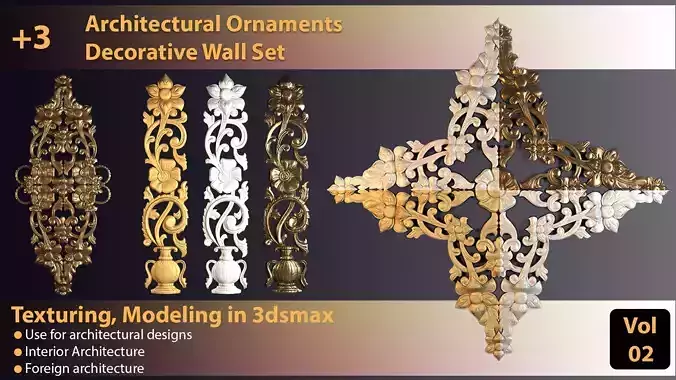  Architectural Ornaments 3D model