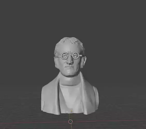 John Dalton 3D print model