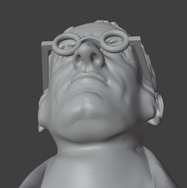 John Dalton 3D print model_7