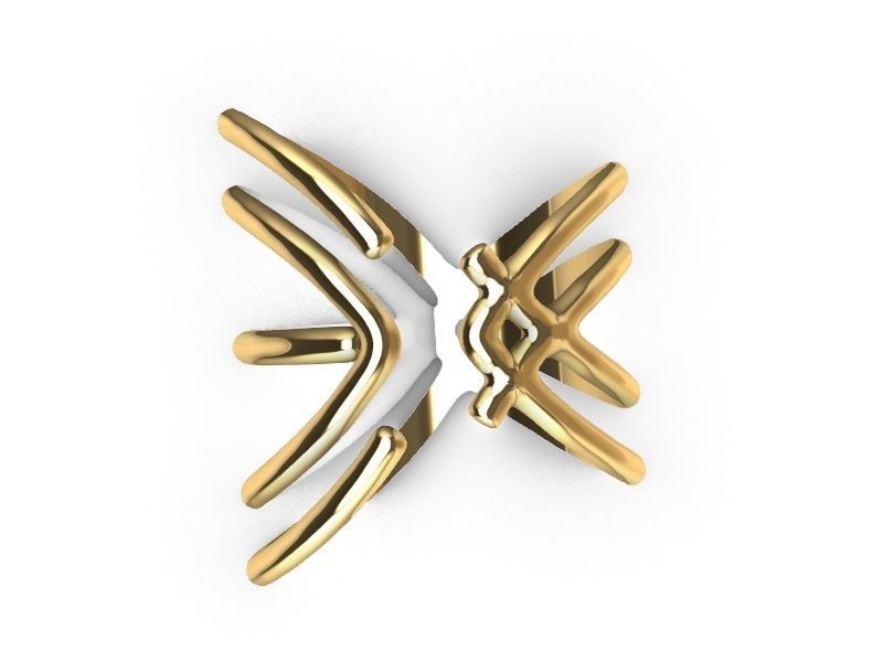 2 stylish rings stl veriifed 3D print model_19