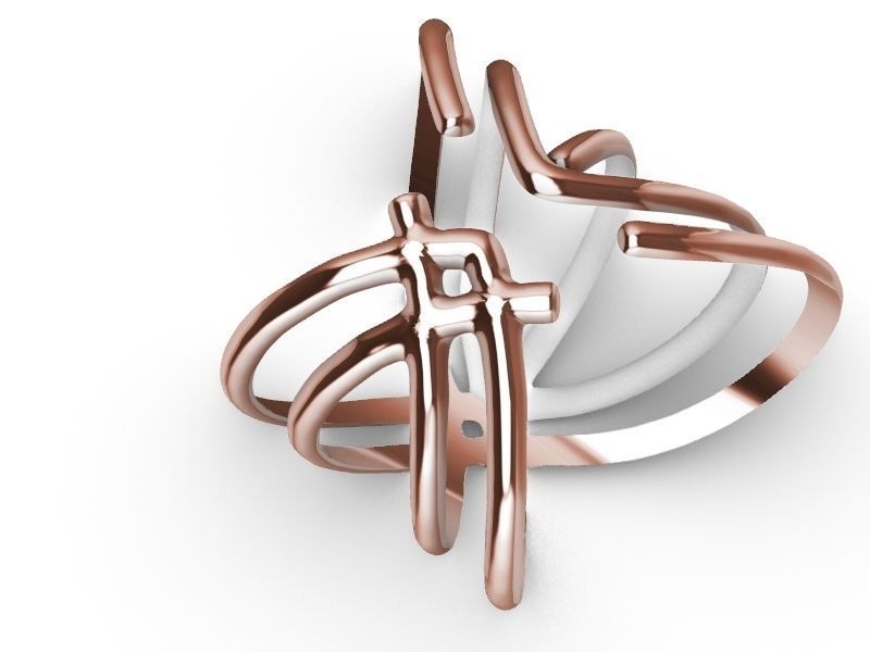 2 stylish rings stl veriifed 3D print model_24