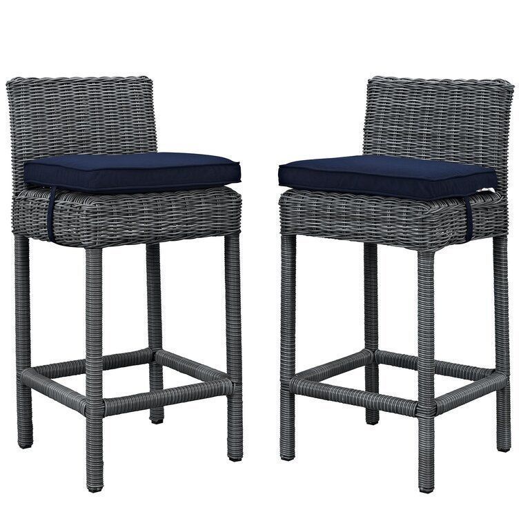 Keiran Patio Bar Stool 3D model_4