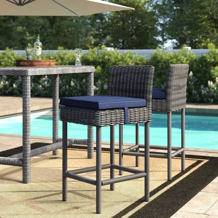 Keiran Patio Bar Stool 3D model_0