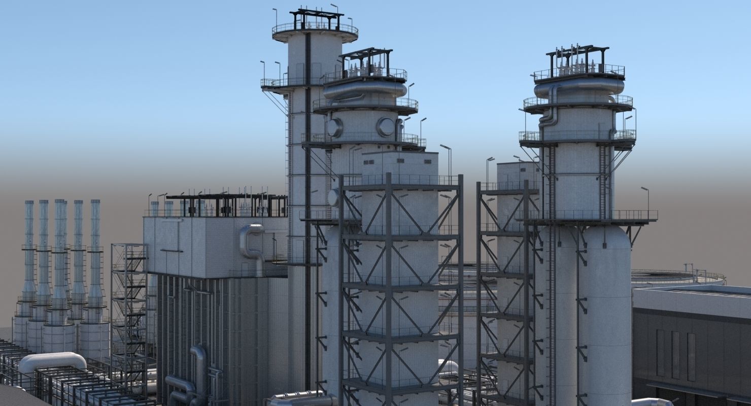 Refinery 3D model_17