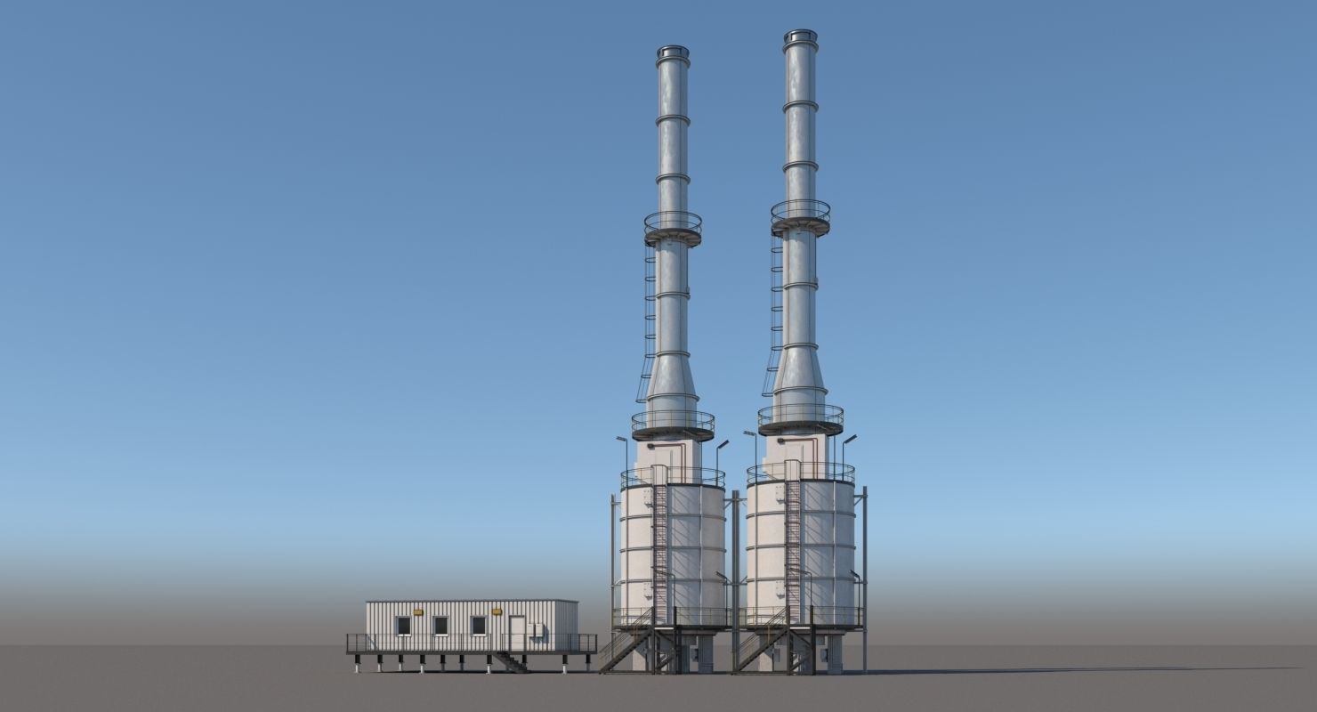 Refinery 3D model_36