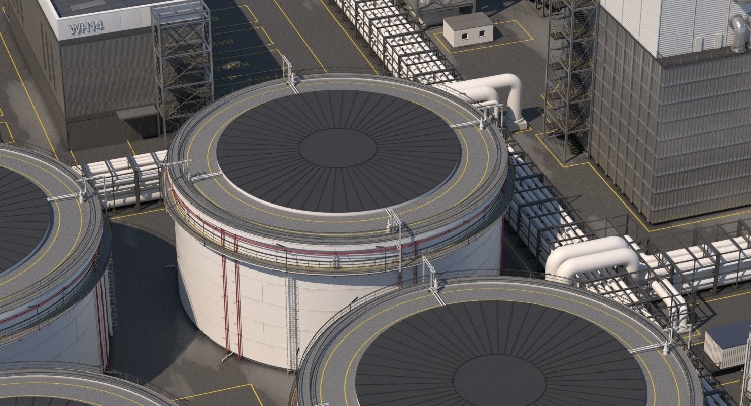 Refinery 3D model_20