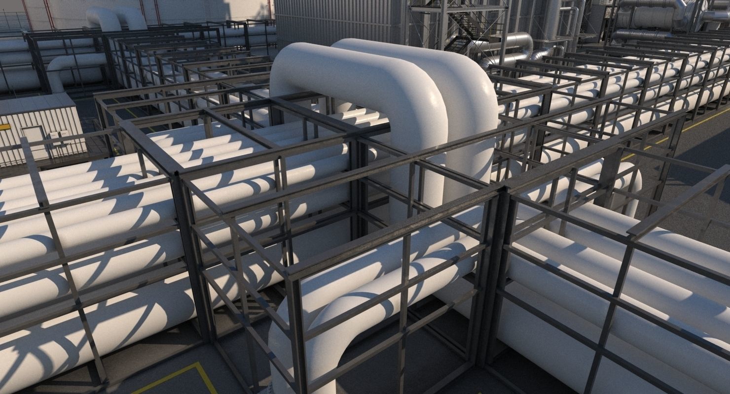 Refinery 3D model_16