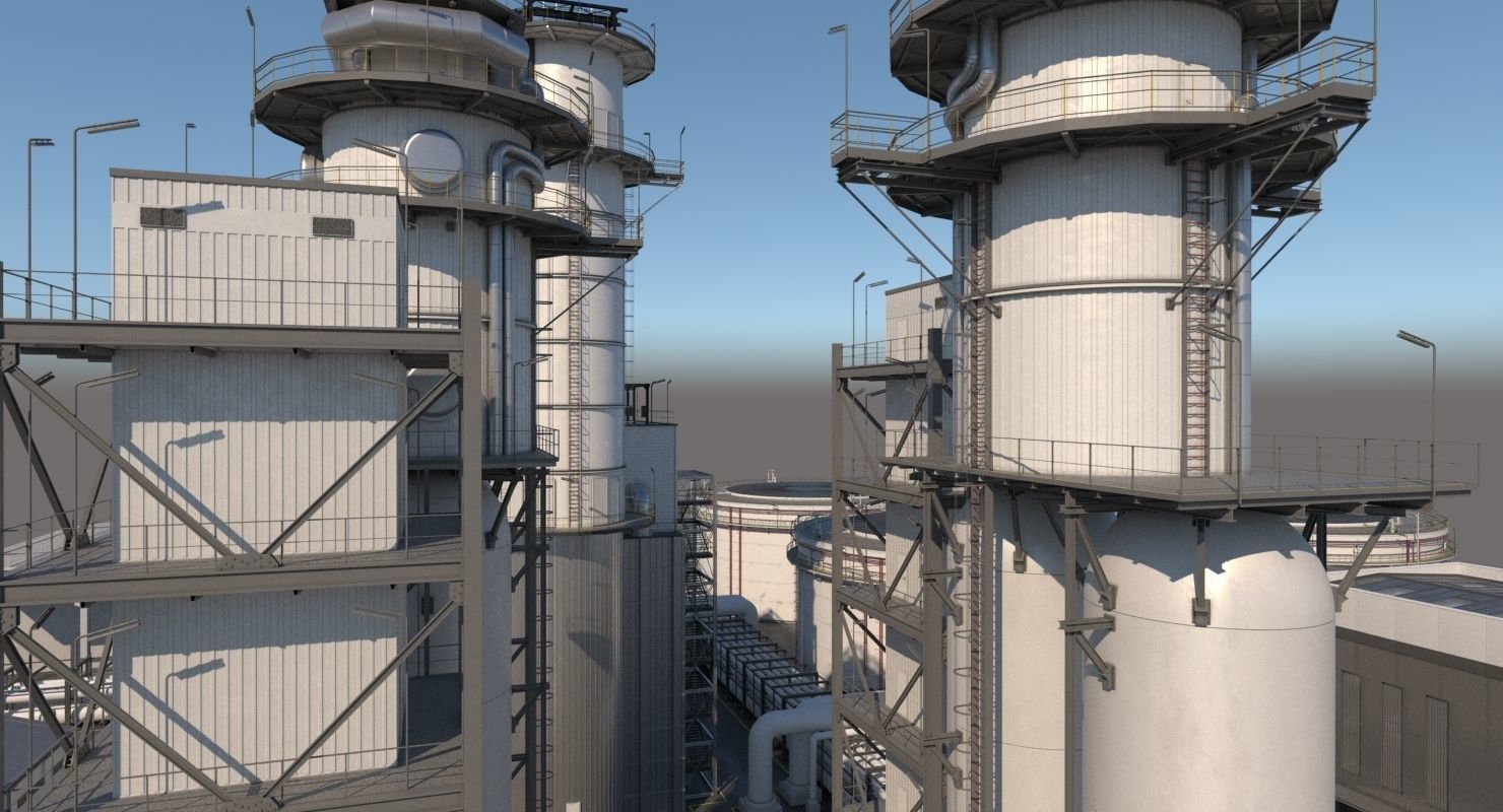 Refinery 3D model_21