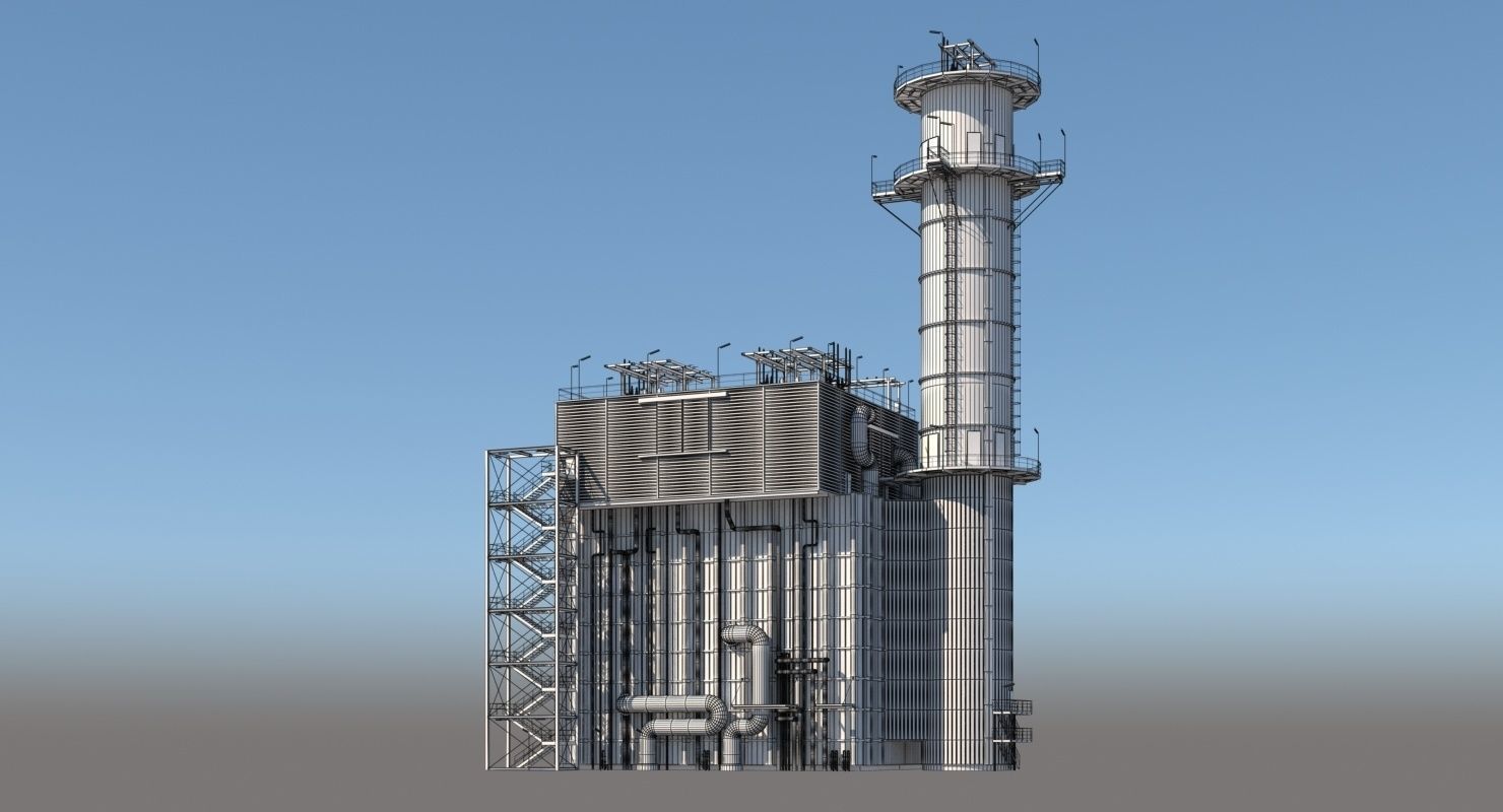 Refinery 3D model_29