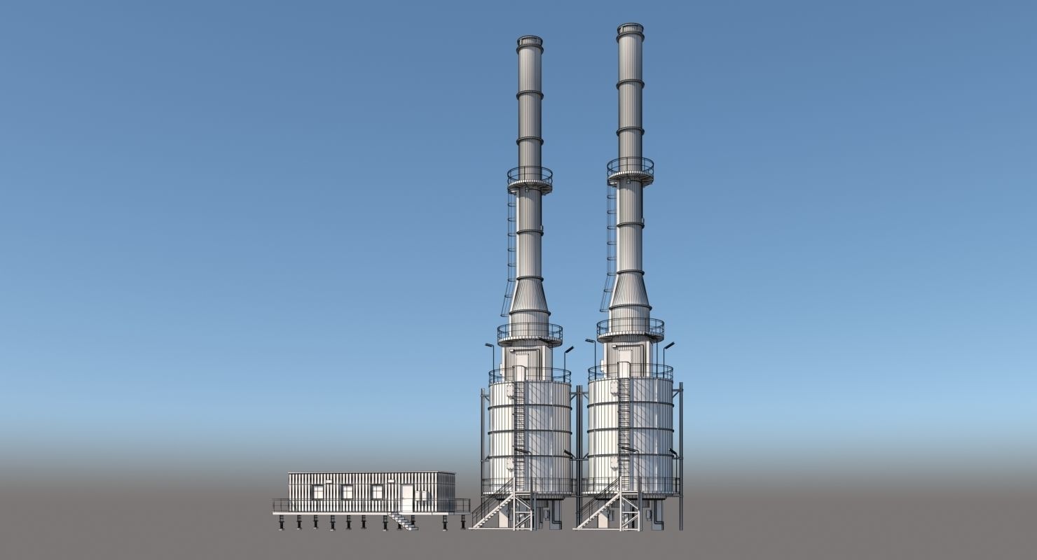 Refinery 3D model_37