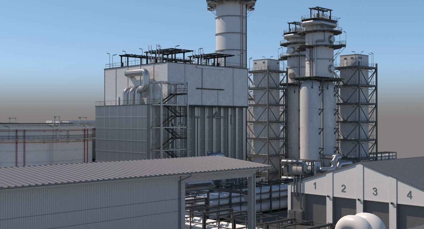 Refinery 3D model_18