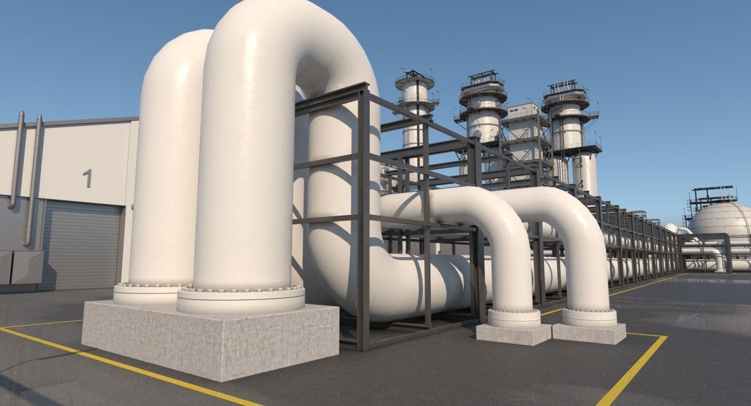 Refinery 3D model_12