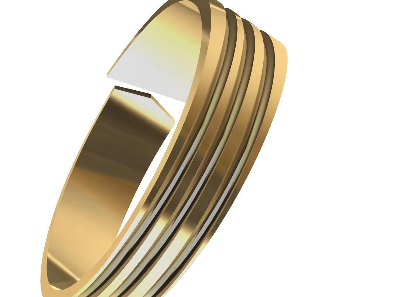 5 models simple band stl verified 3D print model_53