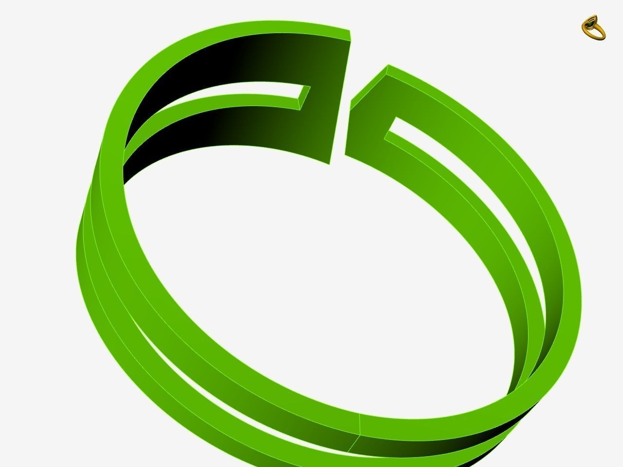 5 models simple band stl verified 3D print model_31