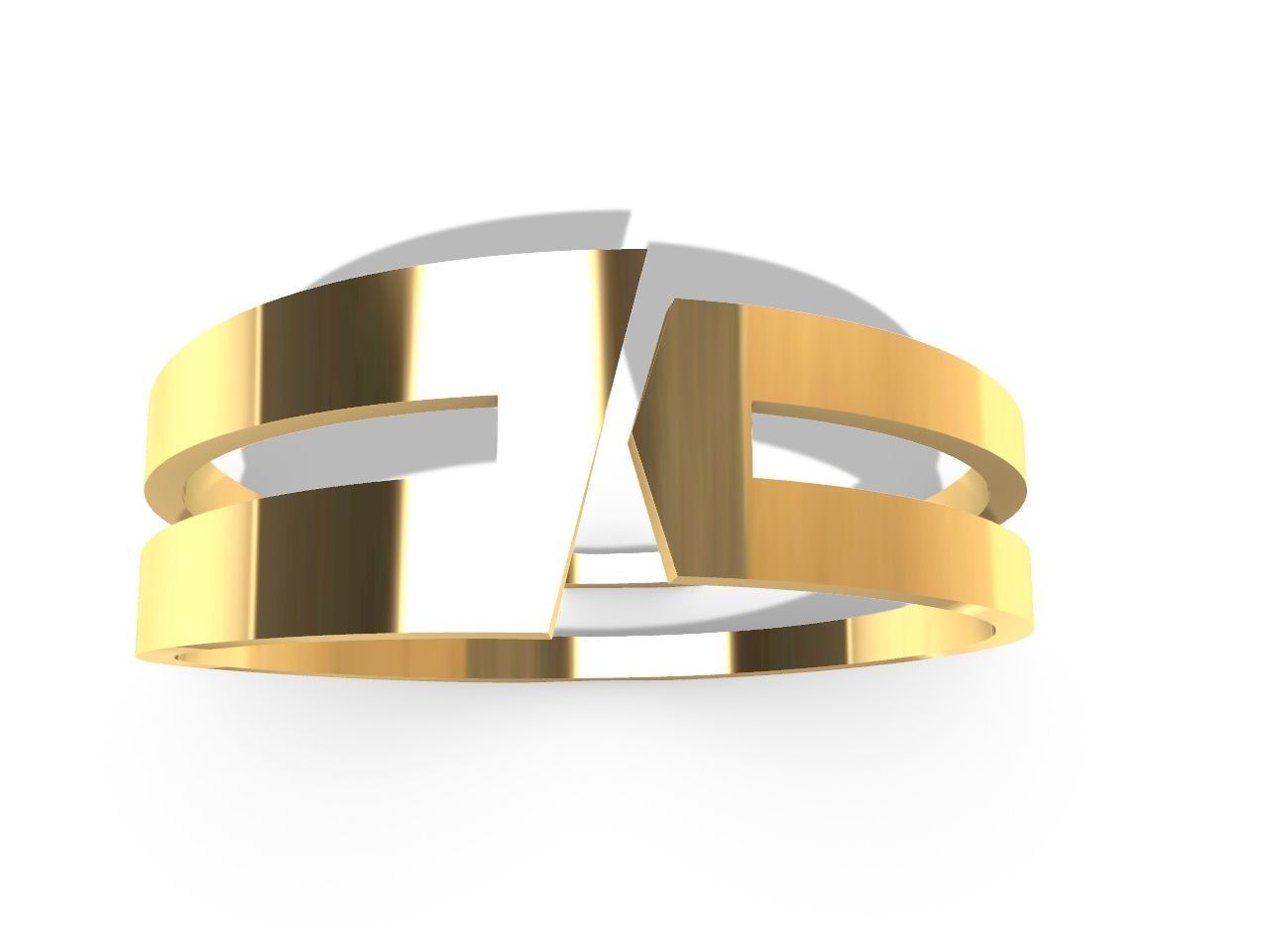 5 models simple band stl verified 3D print model_2