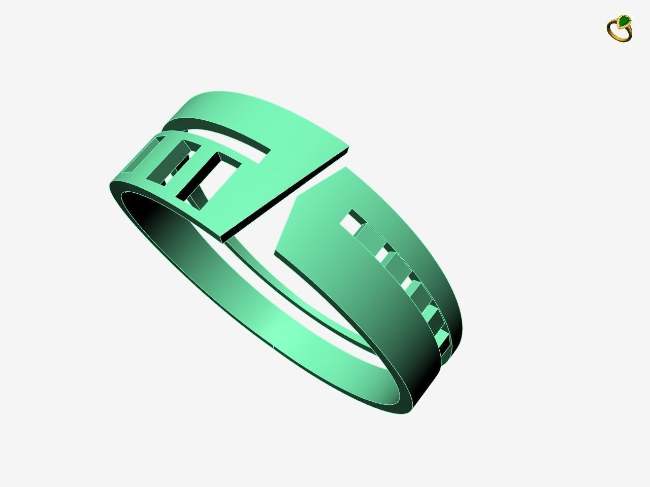 5 models simple band stl verified 3D print model_58