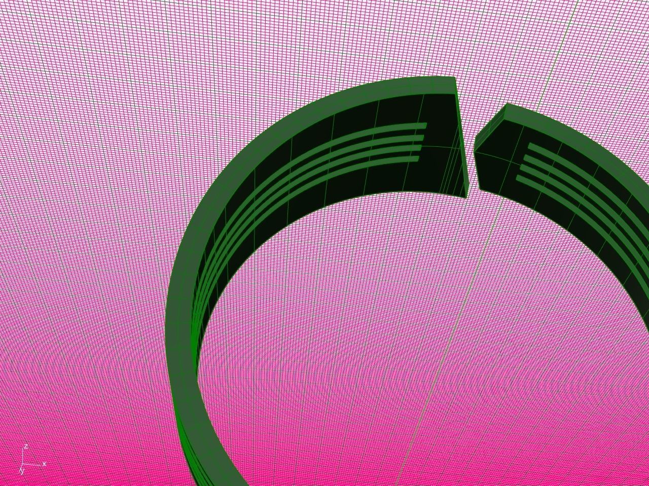 5 models simple band stl verified 3D print model_50