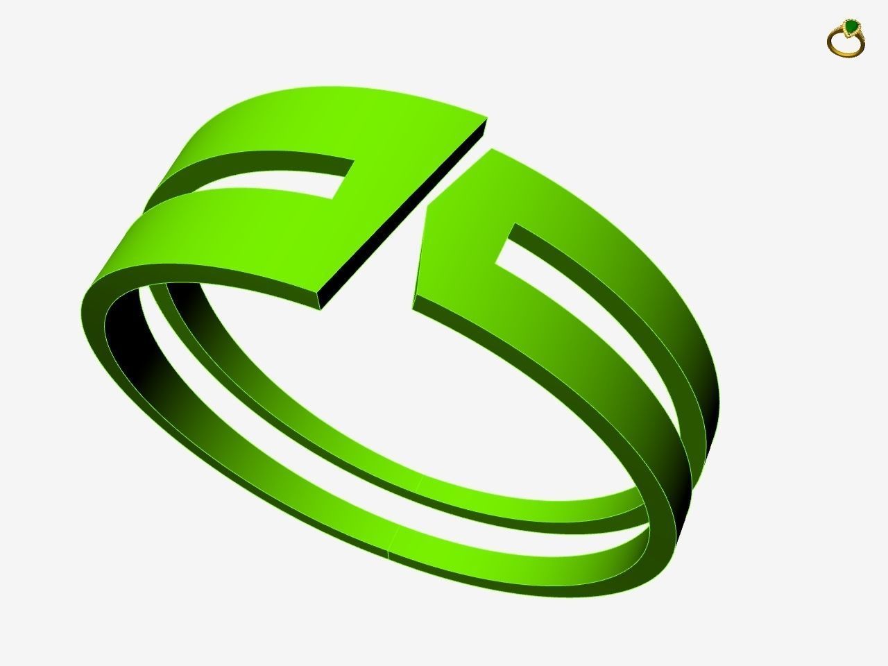 5 models simple band stl verified 3D print model_20