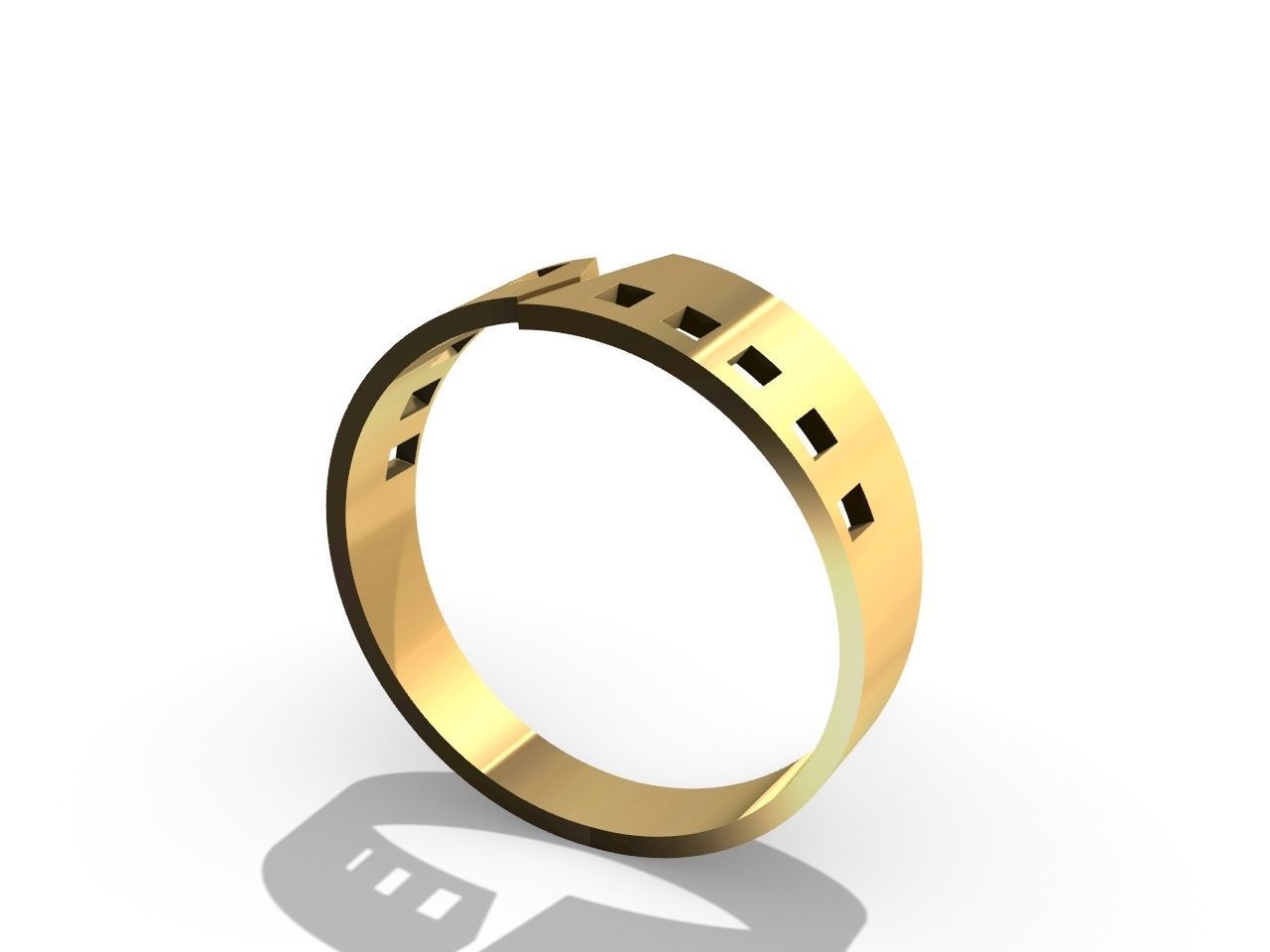 5 models simple band stl verified 3D print model_54