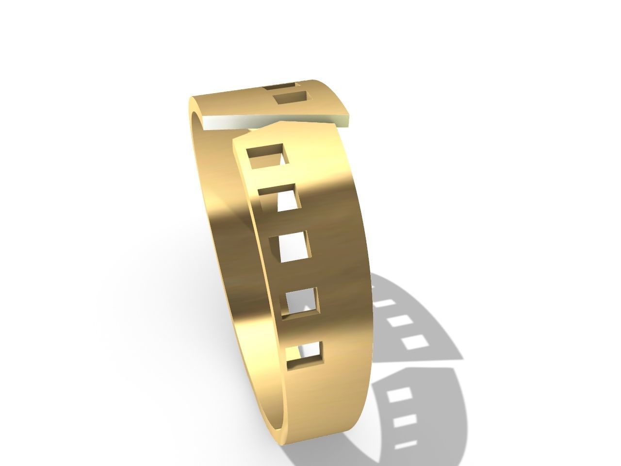 5 models simple band stl verified 3D print model_1