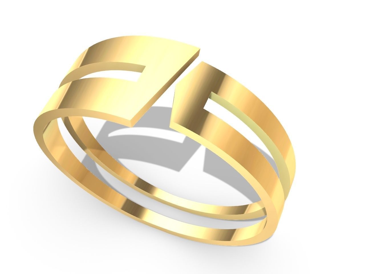 5 models simple band stl verified 3D print model_3