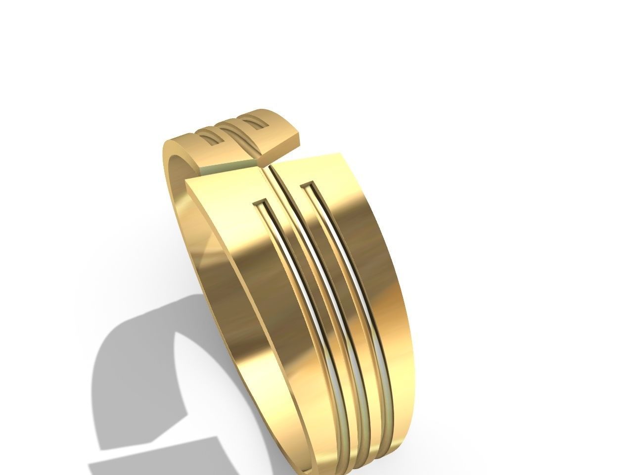 5 models simple band stl verified 3D print model_59