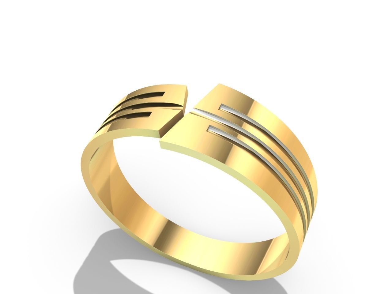 5 models simple band stl verified 3D print model_56