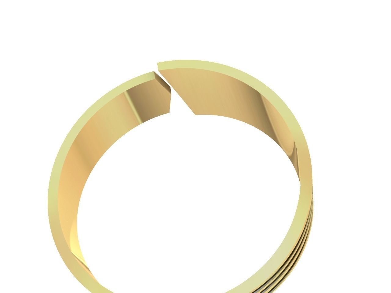 5 models simple band stl verified 3D print model_13