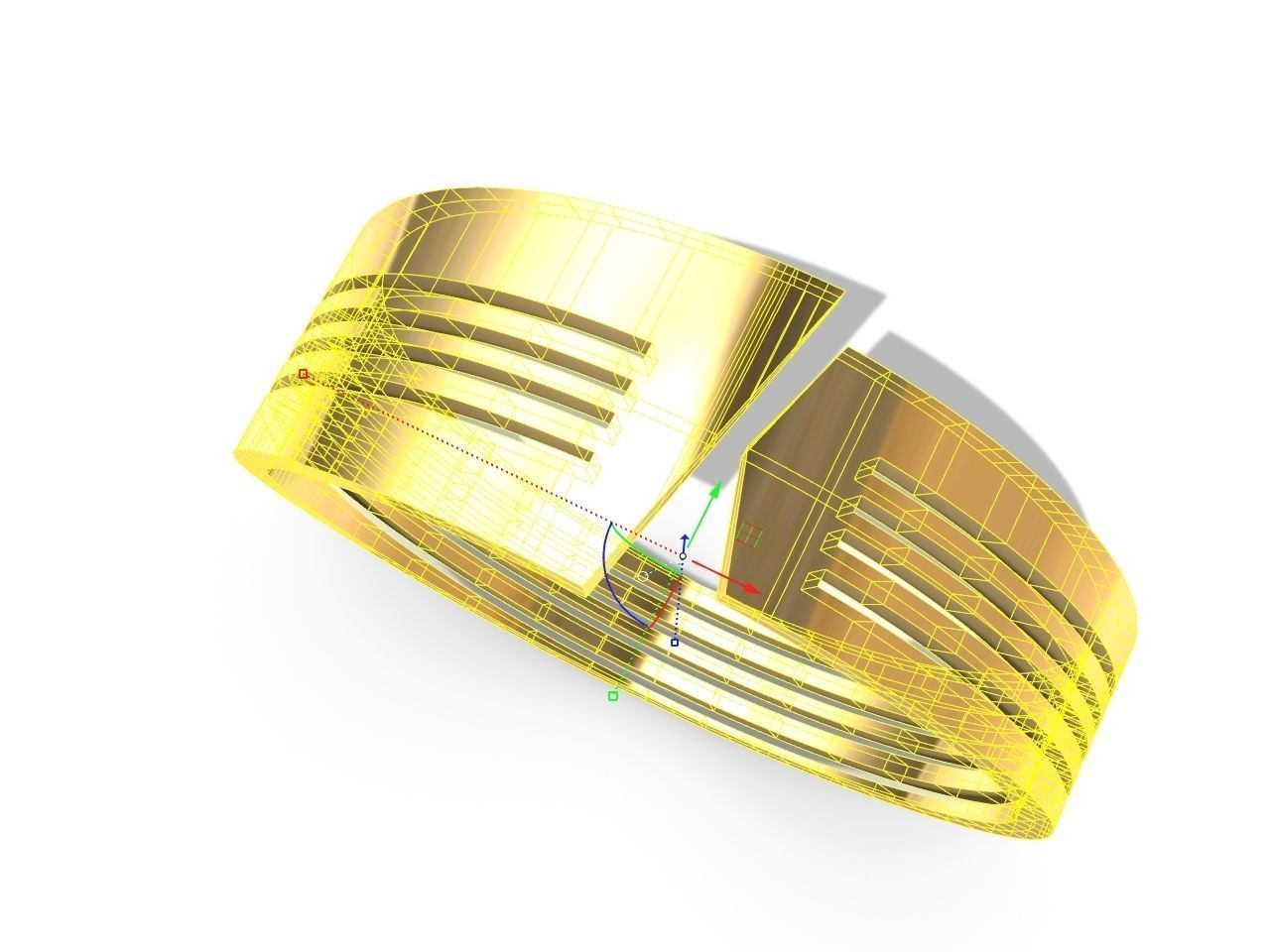 5 models simple band stl verified 3D print model_32