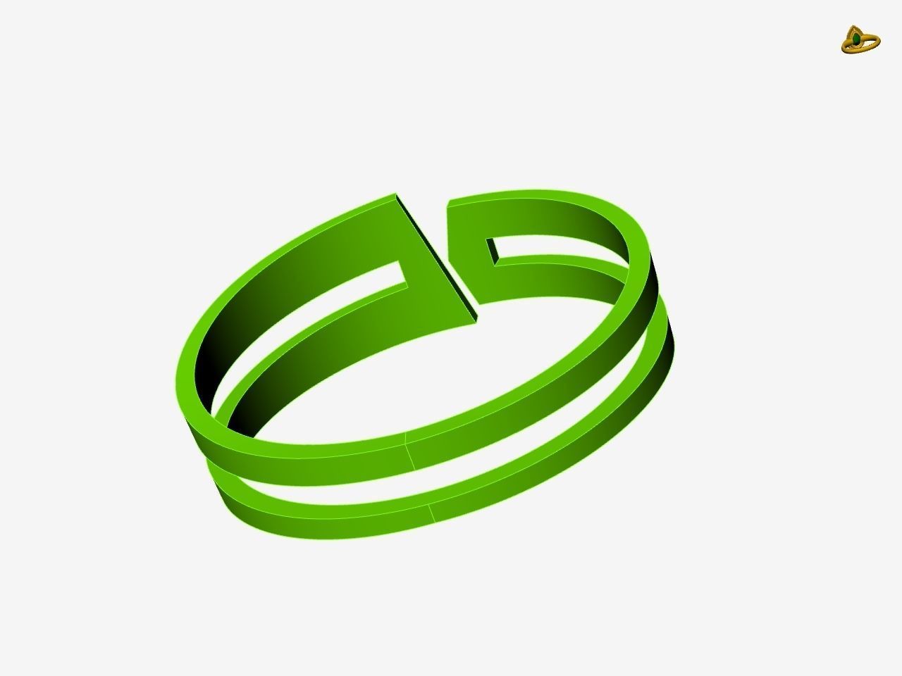 5 models simple band stl verified 3D print model_36