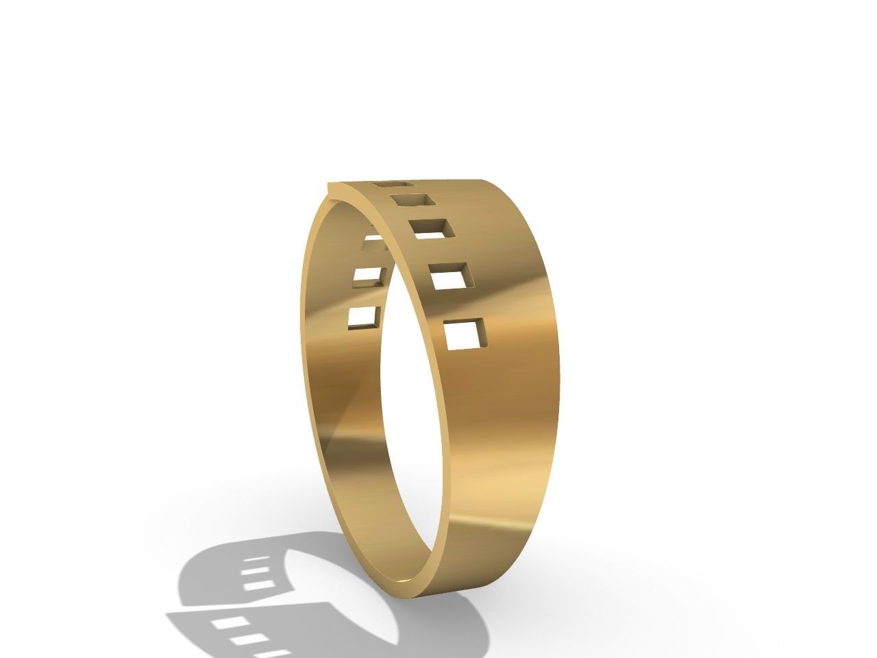 5 models simple band stl verified 3D print model_4