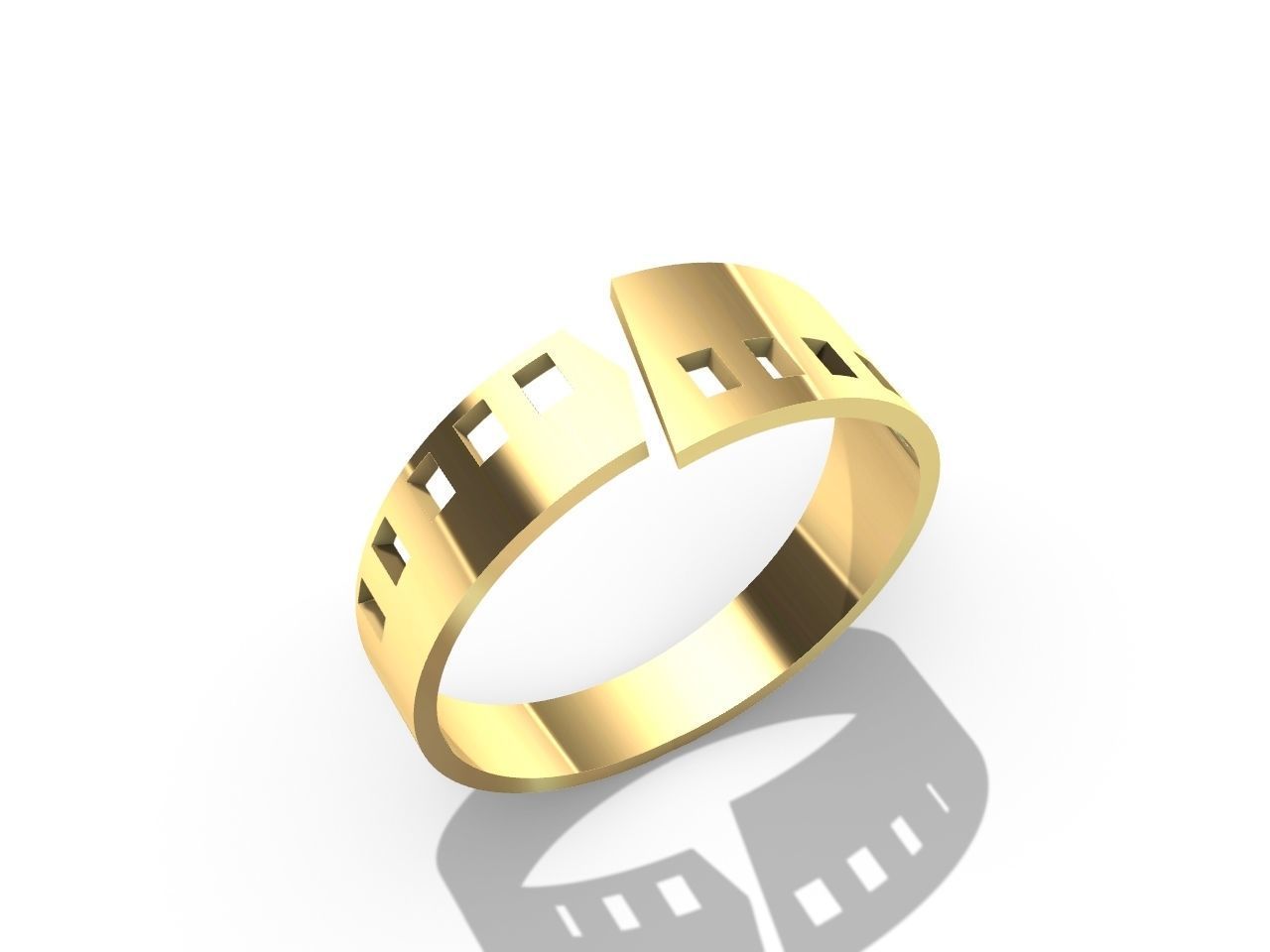 5 models simple band stl verified 3D print model_8