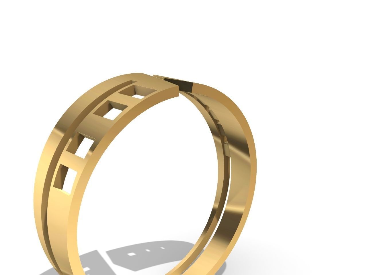 5 models simple band stl verified 3D print model_41