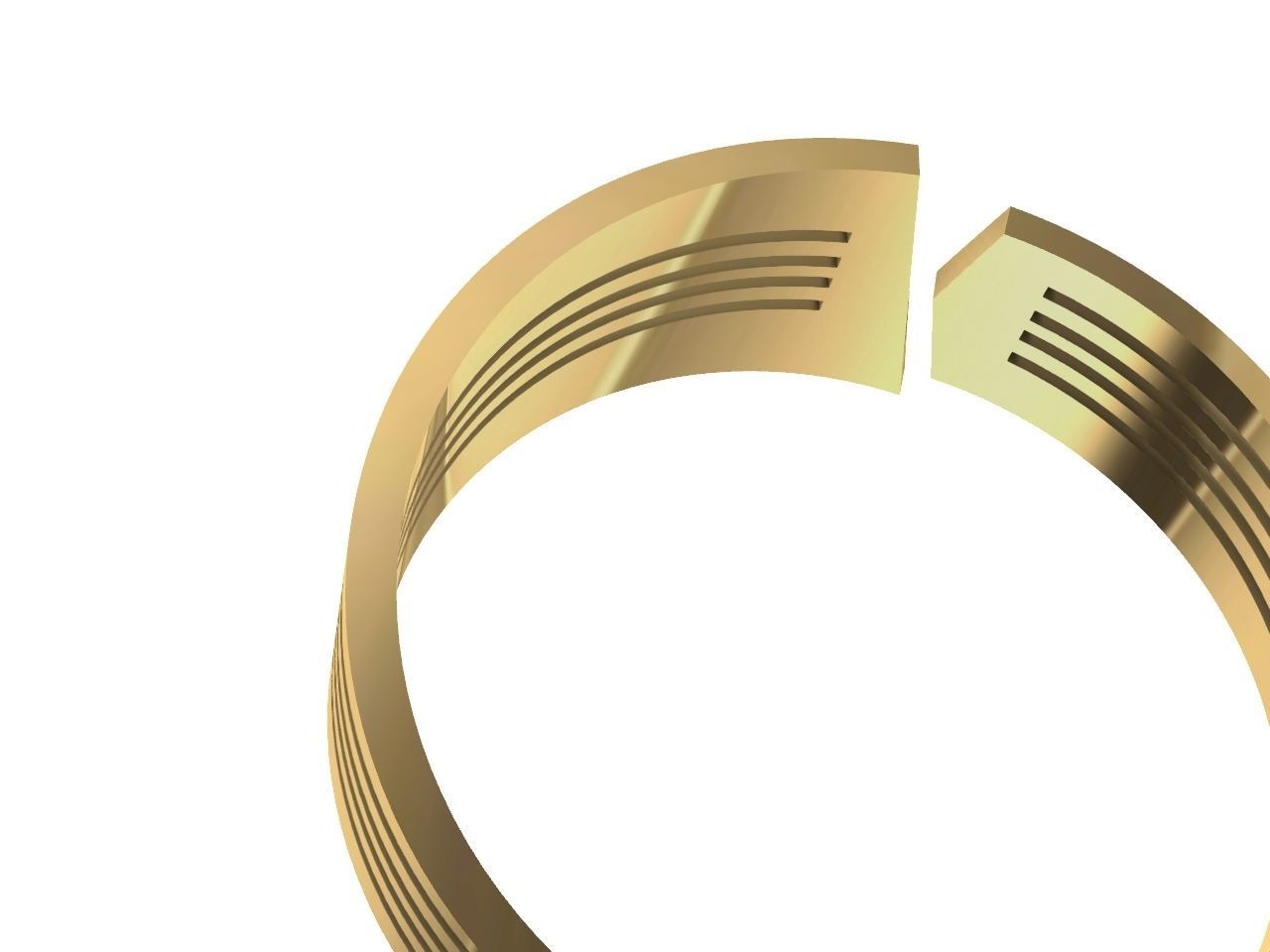 5 models simple band stl verified 3D print model_35