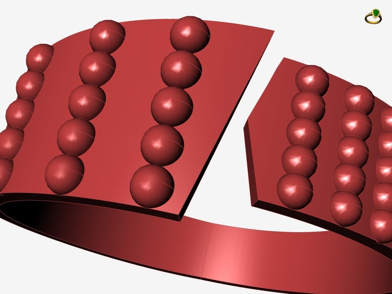 5 models simple band stl verified 3D print model_21