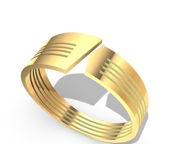 5 models  simple band stl verified   3D print model