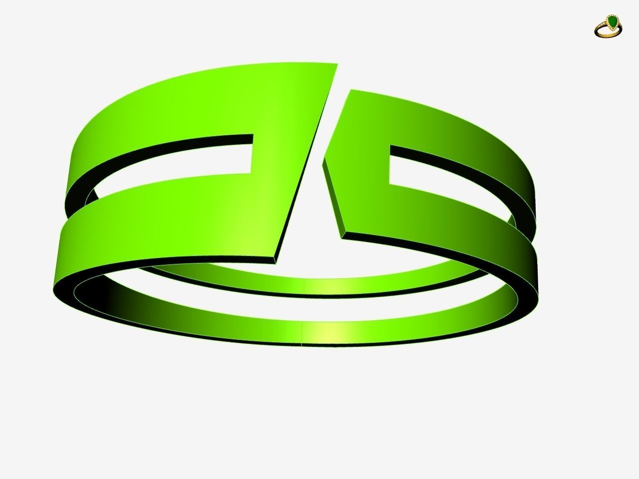 5 models simple band stl verified 3D print model_43