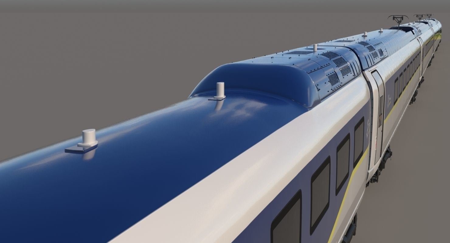 Eurostar E320 3D model_14