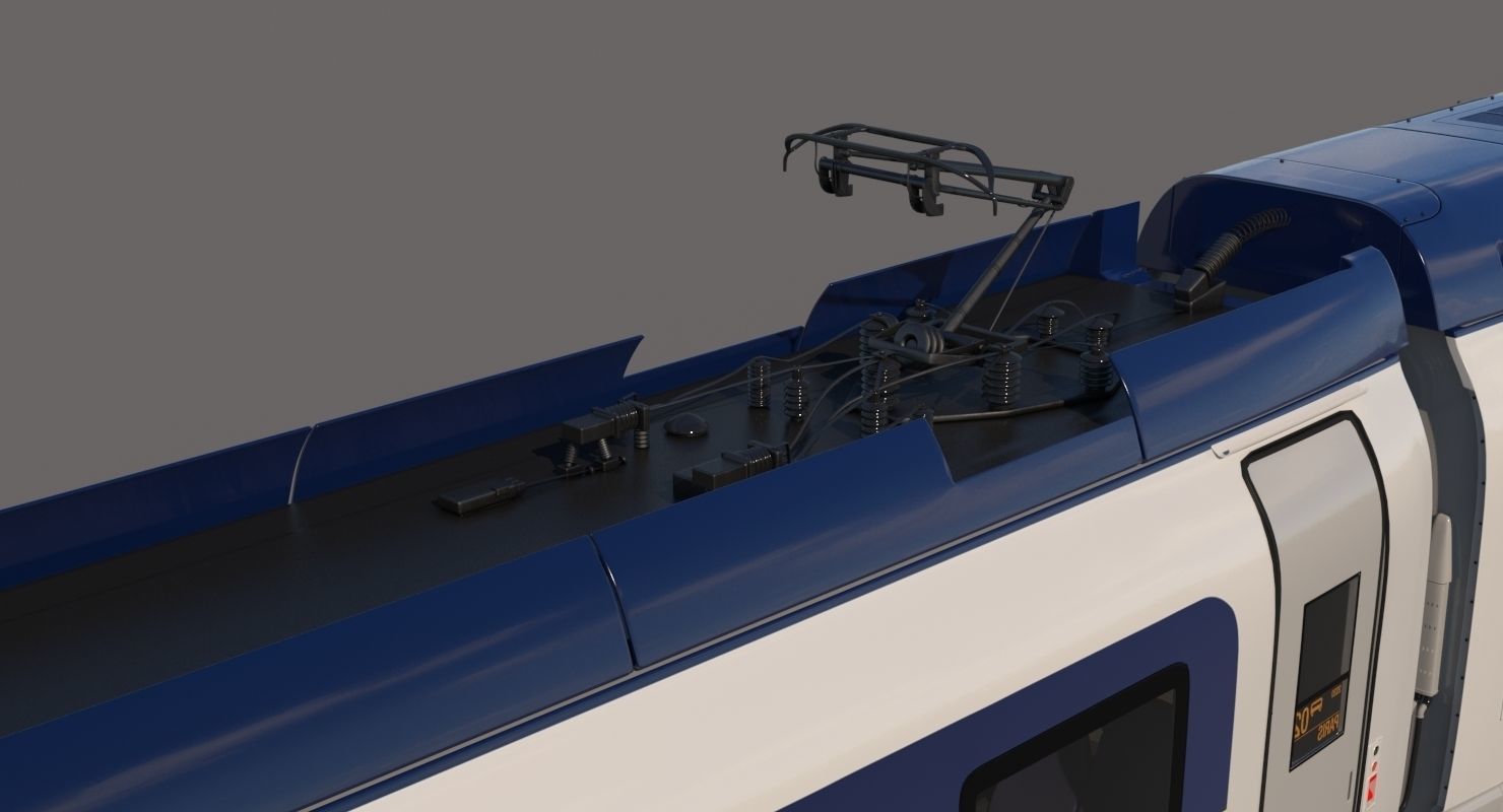 Eurostar E320 3D model_9