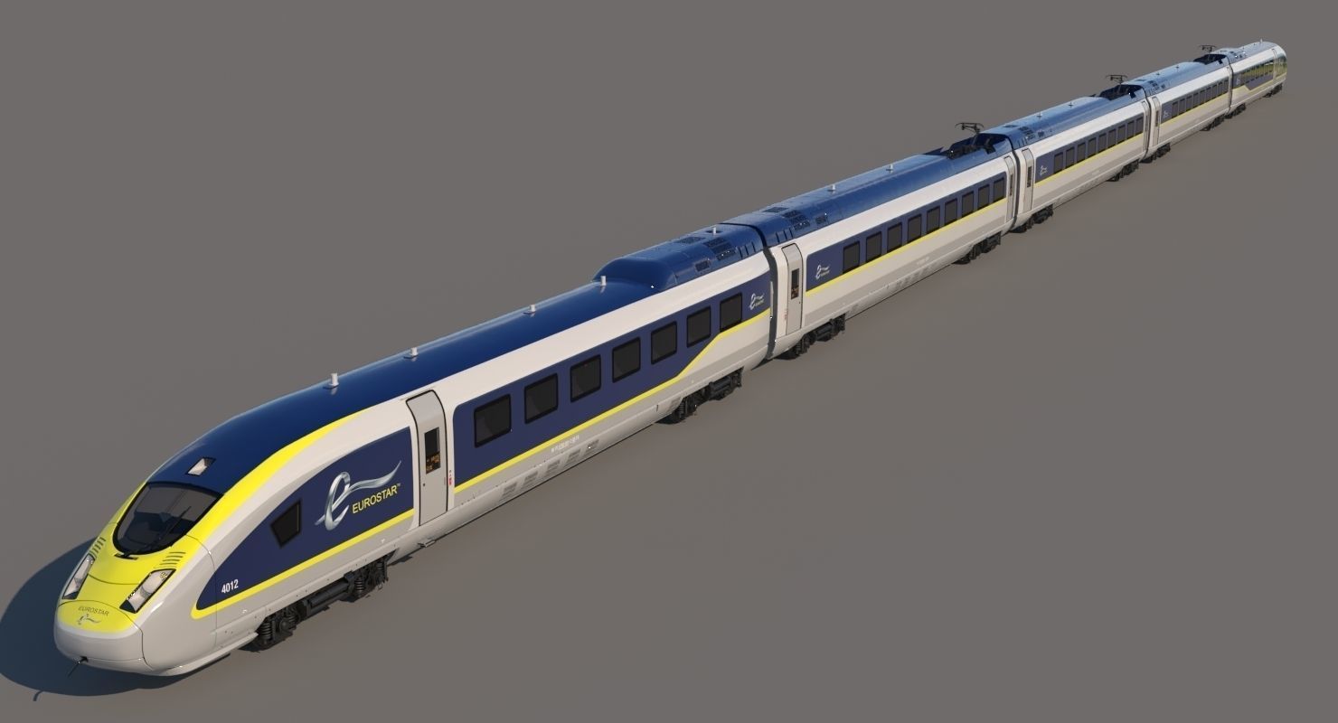 Eurostar E320 3D model_1