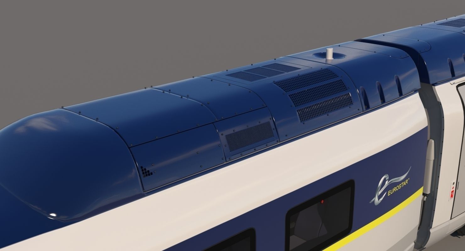 Eurostar E320 3D model_16