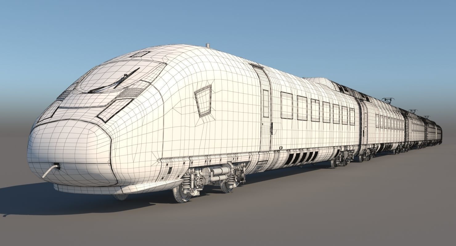 Eurostar E320 3D model_17