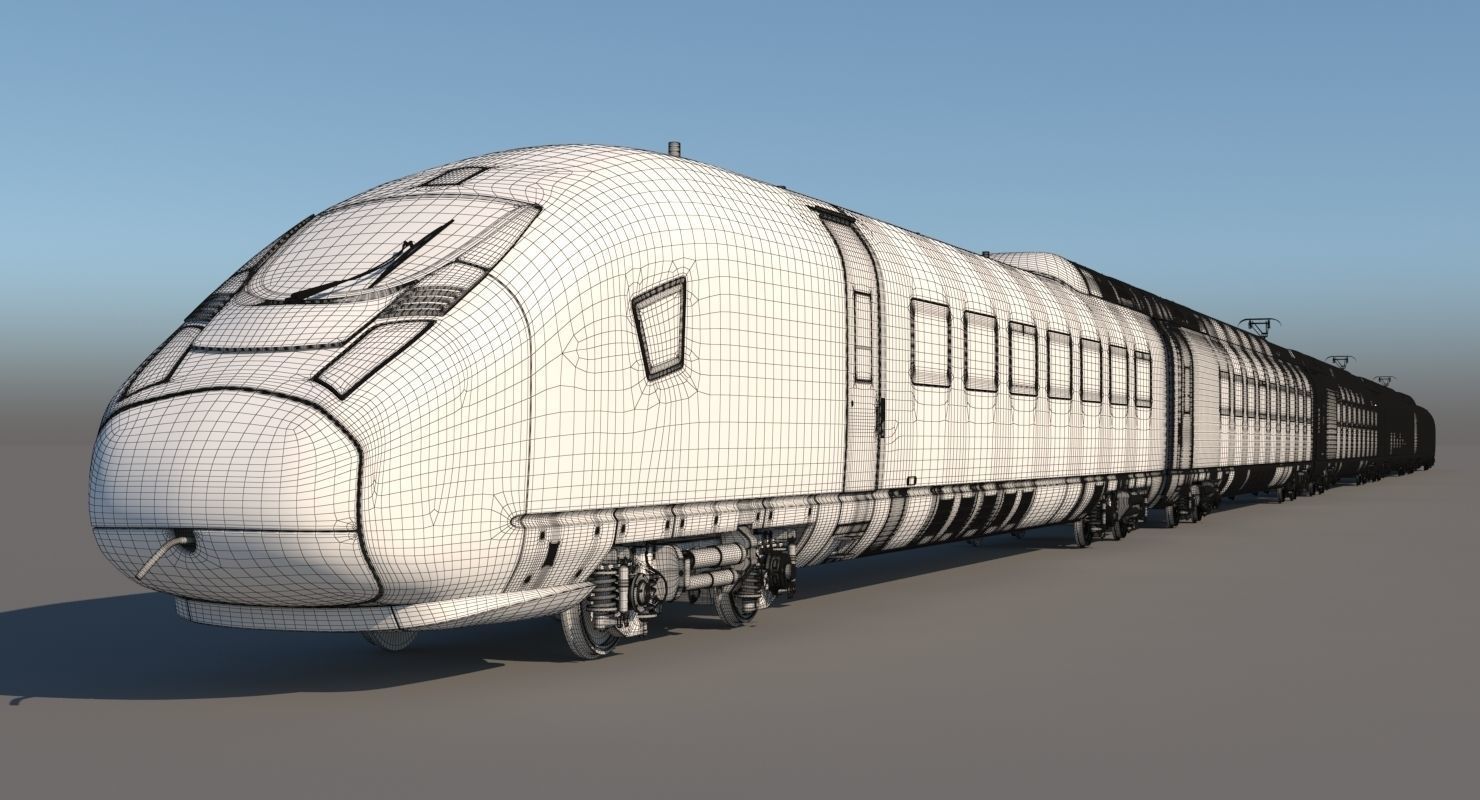 Eurostar E320 3D model_18
