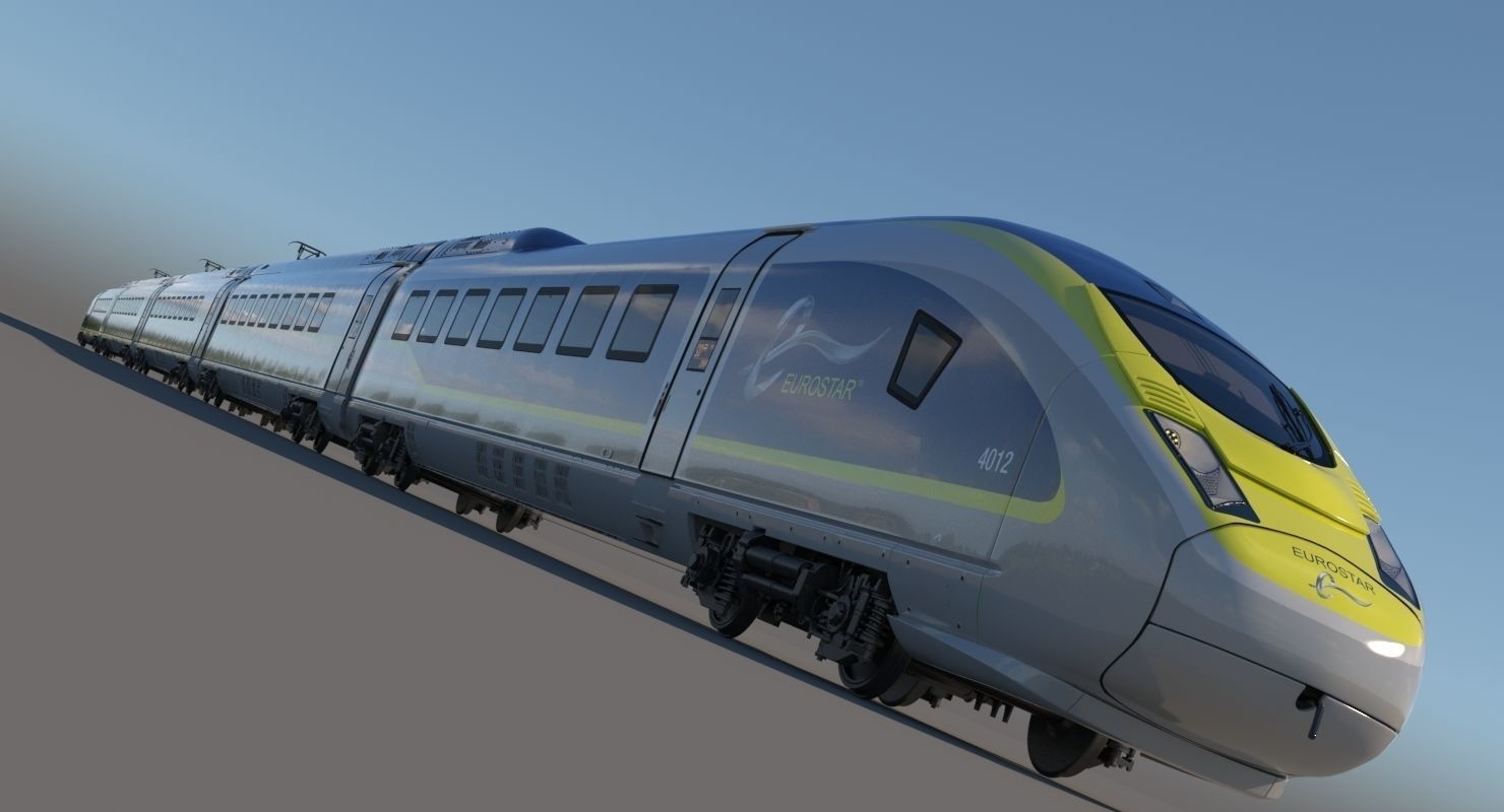 Eurostar E320 3D model_3