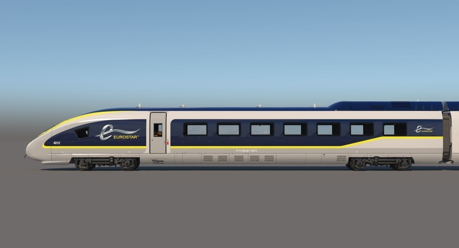 Eurostar E320 3D model_4