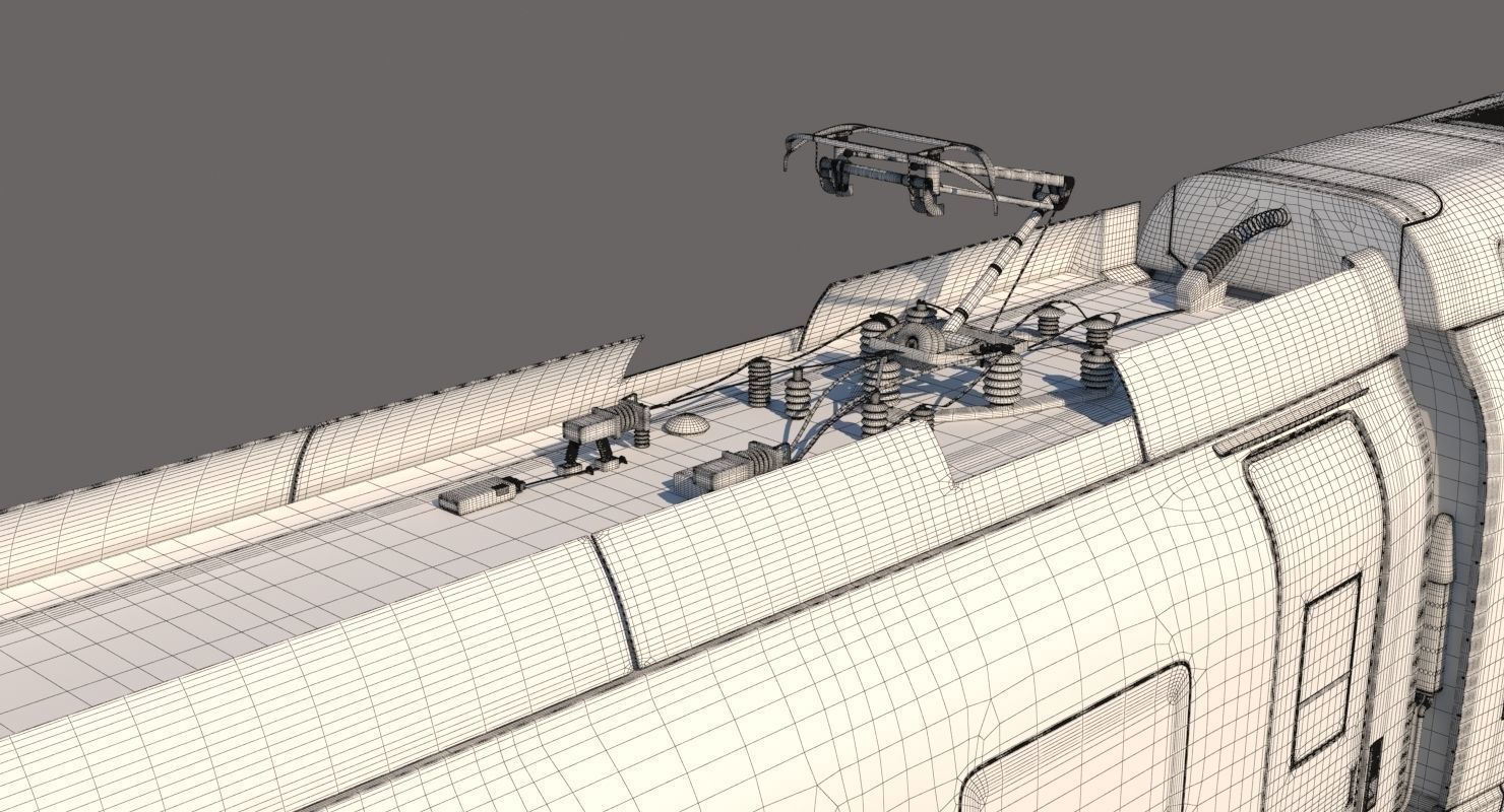 Eurostar E320 3D model_10